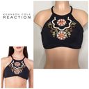 Kenneth Cole  black embellished bikini top. NWT Photo 1