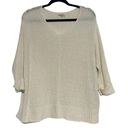 ee:some  Eesome Crew Neck Eyelet Knit Oversized Slouchy Sweater Size S/M Photo 1