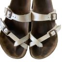 Birkenstock  Mayari beige strappy sandals Sz 37 US 7 Photo 3