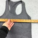 Lululemon  Swiftly Tech Tank Womens Size 4 Grey Gray Preppy Logo Stretch Athletic Photo 4