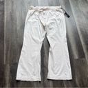 7 For All Mankind Jen7 by  Belted Wide Leg Trouser Pants Size 18 Off White NWT Photo 3