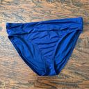 Tommy Bahama  Pearl Solids Shirred Hipster Swim Bottom in XL - Navy - NEW! Photo 1