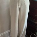 Krass&co Vintage NY& Trousers 6 PETITE Beige Loose Leg Mid Rise Seersucker Women 90s Photo 0