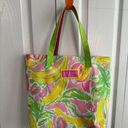 Lilly Pulitzer  for Estée Lauder tropical fruit reusable tote bag Photo 0