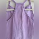 Krass&co J.o& Light Support Seamless Rib Knit Tank Top, Lilac/Lavender Tank, Size M-L Photo 13