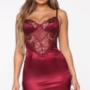 Tic Toc Burgundy Body Con Dress Photo 3