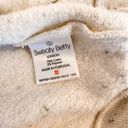 Sweaty Betty  Liberate Cropped Hooded Sweatshirt Hoodie Pullover Cream Photo 4