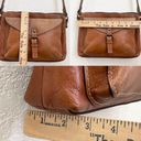 Patricia Nash  “Avellino” Brown Italian Leather Crossbody Bag Photo 9