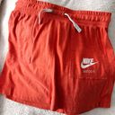 Nike Vintage Style Coral Heathered Mini Athleisure Skirt Photo 4