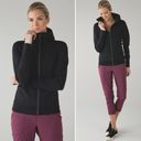 Lululemon Scuba Hoodie III Stretch French Terry Black Size 6 Photo 1