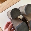 Candie's 90s Y2K Vintage Candie’s Wooden Clog Mule Platform Open Toed Sandal Photo 11