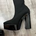 Jimmy Choo  Giome Black Over The Knee Boots Size 37 (7) NWB Photo 6