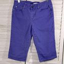 DKNY  JEANS Cropped Purple Jeans-8 Photo 0