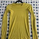 Lululemon Swiftly Tech Long Sleeve Yellow Photo 0