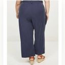 Lane Bryant NWT  Navy Wide Leg Pant Photo 3