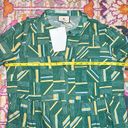 Tuckernuck  Lydell Button Down Maxi Shirt Dress Green Line Print NWT Size Small Photo 8