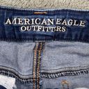 American Eagle  Women's Super Stretch Denim Jean Shorts Distressed Cutoff Size 2 Photo 2