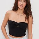 American Eagle Outfitters Cropped Sweater Knit Twist Tube Top Photo 0