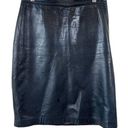 Roots  Butter Soft Black Leather Skirt Photo 0