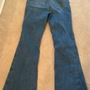 American Eagle Next Level Stretch Blue Bell bottom Jeans Photo 0