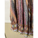 Womens Truly 4 You Boho Maxi Artsy Skirt Peasant Cottagecore Funky Art Small Photo 2