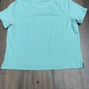 Lululemon  Classic-Fit Cotton-Blend T-Shirt Wild Mint Size 2 Short Sleeve Tee Photo 3