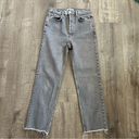 RE/DONE High Rise Stove Pipe Denim Jeans Washed Chocolate 27 Photo 8