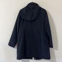 London Fog  Black 2-Layer Mid Thigh Length Winter Coat Size Large Photo 9