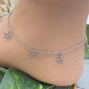 Stainless Steel Pentagram Star Anklet Photo 0