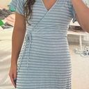 Caution to the Wind NWOT  Striped Wrap Dress Photo 0