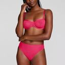 CUUP The Balconette Sheer Mesh Bra in Azalea Pink Size 32B Photo 0