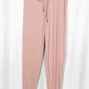 Anthropologie  X Daily Practice High Rise Ribbed Joggers: Blush Pink Photo 3