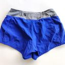 Mountain Hardwear  Blue Gray Shorts Athletic Womens Size‎ XS Lined Yoga Running Photo 1