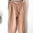 Free People  Suits You Set Pants Orange Tan Size S OB1143404 Photo 0