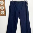 Ralph Lauren Wide Leg Navy Blue Sailor Pants size 10 Photo 0