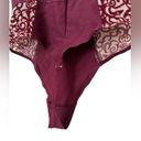 Victoria's Secret  Very Sexy Lasercut Bodysuit
Thong Teddy Leopard Velvet Maroon Photo 7