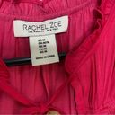 Rachel Zoe ,hot pink,Tie neckline,flowy, Ruffled sleeve-size Medium Photo 5