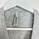 SKIMS  Stretch Cotton Jersey Long Sleeve T-Shirt Light Heather Grey Size Medium Photo 5