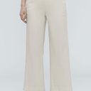 Everlane NWT  The Organic Crop Wide-Leg Twill Pant In Bone Size 16 Photo 1