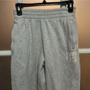 Alexander Wang 100% Authentic  Jogger Sweatpants Track Pants Grey White High Rise Photo 2