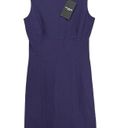 MM.LaFleur  Womens Shirley Sheath Dress 2 Elderberry Purple Sleeveless Back Zip Photo 1