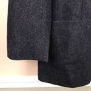 Eddie Bauer  Women’s Tall Wool Blend Charcoal Gray 3-Button Blazer Jacket Photo 3