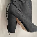 mix no. 6  Praha Black Over the Knee Heeled Boot Size 11 Photo 8