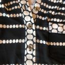 Donna Morgan  size 12 polka dot dress black and white Photo 1