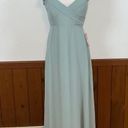 Birdy Grey Pretty New  Spence Sage Chiffon Gown! Photo 0