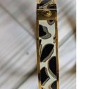 Coach  Animal Geometric Print Gold Plated Bangle Photo 5