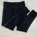 Spanx  Jogger Leggings Faux Leather Black Size Medium Photo 6