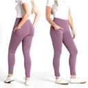 Betabrand  Skinny Leg Journey Pant Lilac Lavender Purple Stretch Size Small Photo 1