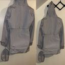 Cole Haan  hooded packable Rain Jacket Size Large blue/gray “Mist” color NWT Photo 7