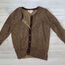 Michael Kors MICHAEL  Leopard Cardigan M Photo 0